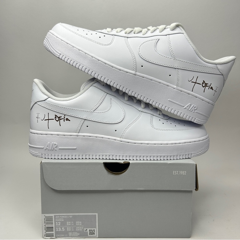 Nike Air Force 1 Low 07’ “Travis Scot/Cactus Jack/Utopia” 2023 - Picture 1 of 4